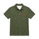 thumbnail image 2 of Odeerbi Camisas de Golf de Color Sólido Botón de Solapa Camisas de Tenis de Manga Corta Uniforme Escolar Con Bolsillo, 2 of 8