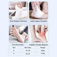 thumbnail image 3 of Adjustable Ankle Stabilizer Brace for Sleeping, Breathable Foot Drop Support Splint with Padded Liner & Secure Straps for Men and Women, 3 of 7