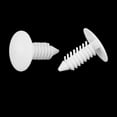 thumbnail image 4 of 30 Pcs 7mm Hole Dia Plastic Bolt Rivets Fastener Mudguard Bumper  Clips White for GM, 4 of 5