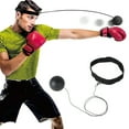 thumbnail image 1 of Muyoka Pelota de Reflexión de Boxeo con Diademas Ajustables Pelota de Entrenamiento de Reacción Pelota de Boxeo Diadema Mano Ojo Coordinación Entrenamiento Equipo de Boxeo para Reacción Lucha Habilida Muyoka Hogar, 1 of 6