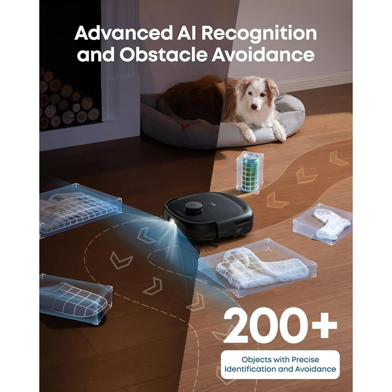 eufy Robot Vacuum Omni E25, HydroJet™ System , Turbo Suction