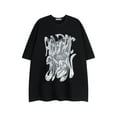 thumbnail image 1 of Metalic Graphic Tees Men Y2k oversized T Shirts Men Vintage Tees unisex Summer Tops Casual Classic Short Sleeve T-shirt for Daily Wear, 1 of 6