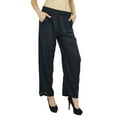 thumbnail image 3 of Bimba Women Long Pajama With Pockets Modal Cotton Night Pyjama Sleepwear, 3 of 5