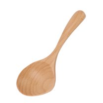 Handcrafted Beechwood Spoons - Long Handle, Heat Resistant & Eco-Friendly Kitchen Utensils