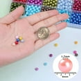 thumbnail image 7 of 1960PCS Pearl Beads for Jewelry Making 28 Colorful 6mm Round Pearl Beads for Bracelets Making Kit Small Pearl Filler Beads for DIY Craft Necklace Earrings, 7 of 7