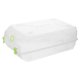 thumbnail image 5 of unbranded Organizador Para Zapatos Verde Con Plástico Claro Ventilado Y Estructura Apilable, 5 of 7