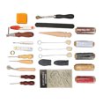 thumbnail image 2 of Leather Sewing Tools, DIY Craft Light Portable 31pcs Assorted  Leather Working Kit Stainless Steel  For  For Fabric, 2 of 8