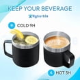 thumbnail image 5 of Best Dad Ever Coffee Black Mug/Tumbler 14oz Gift For Dad, Gifts For Dad From Daughter, Son, Kids - Fathers Day - Birthday Gift Ideas For Daddy - Christmas Gifts For Father, 5 of 10