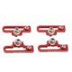 thumbnail image 1 of Pastillas de freno C para bicicleta de carretera, 4 unidades, ligeras, plegables, con pinza extensible rojo, 1 of 8