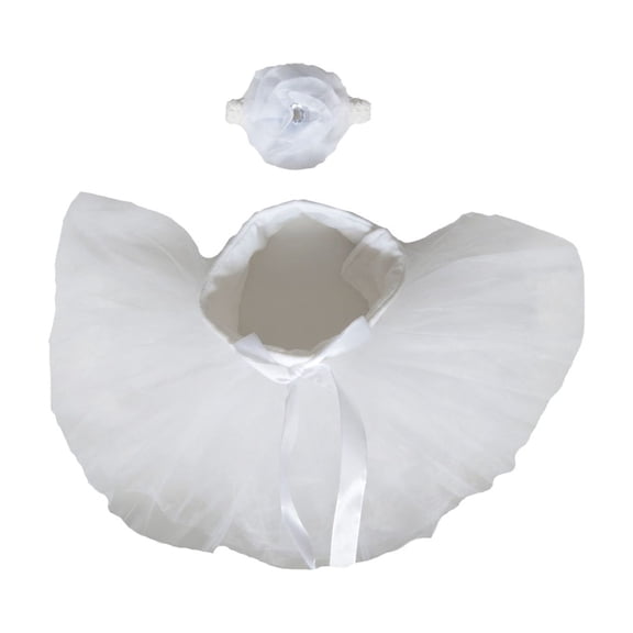 TACILIP Home Decor, 1PC For 23inch White Gooses Clothing Porch Gooses Chiffon Skirt Lawns Gooses And Garden Clothing Set, Holiday Gifts