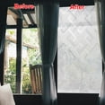 thumbnail image 5 of Unique Bargains Diamond Pattern Window Privacy Film Self-adhesive Glass Window Sticker for Home 118.11"L x 17.72"W Clear, 5 of 6