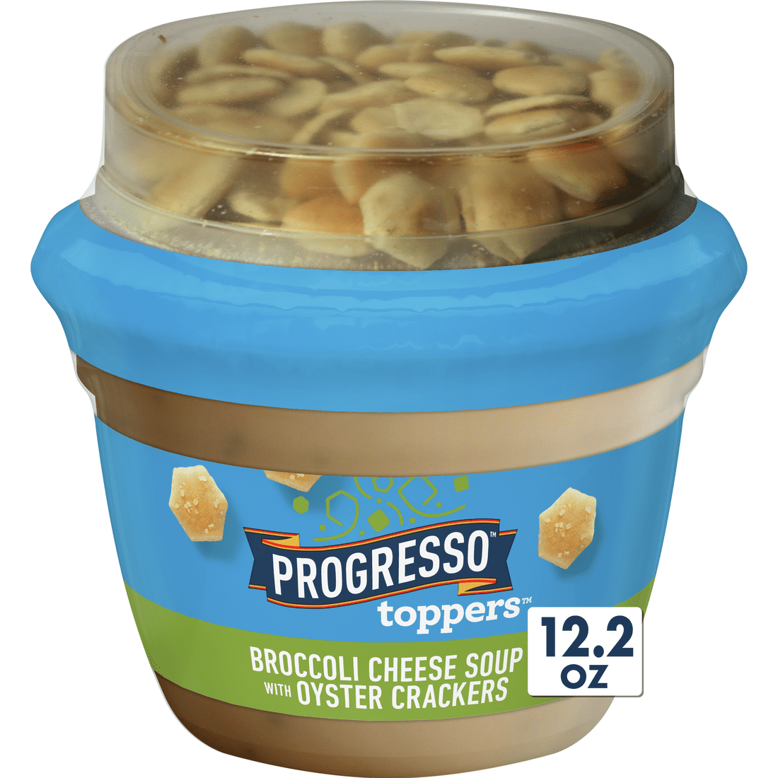 Progresso Broccoli Cheese Soup with Oyster Crackers, 12.2 oz Walmart