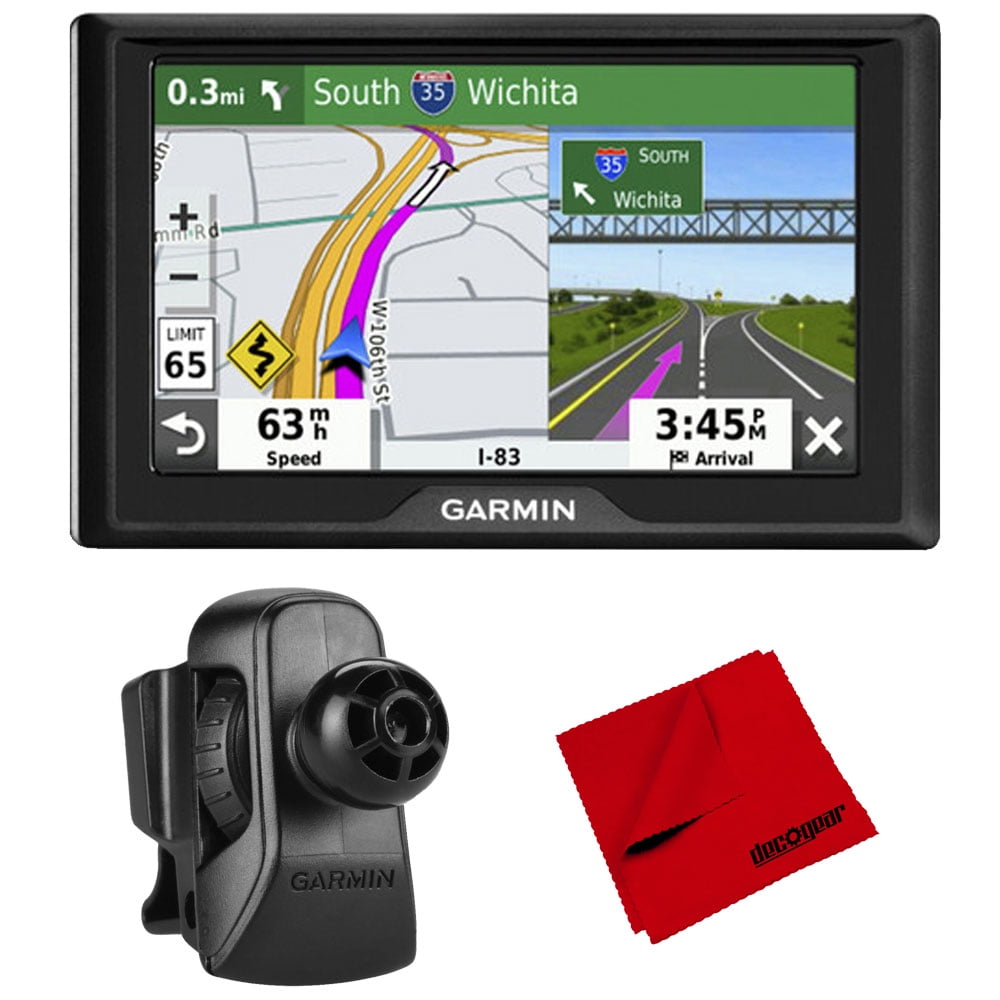 Garmin Drive 52 5" GPS Navigator and Air Vent Mount Bundle (2019 Model