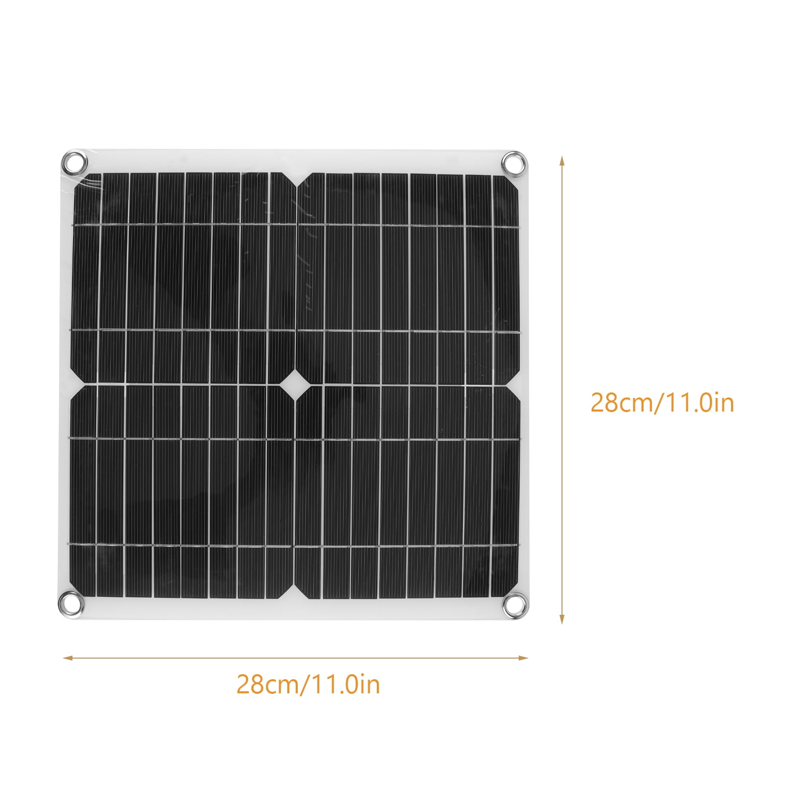 1 Set 200W Outdoor Photovoltaic Solar Power Panel Charging Solar Panel