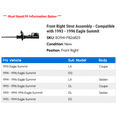 thumbnail image 2 of Front Right Strut Assembly - Compatible with 1993 - 1996 Eagle Summit 1994 1995, 2 of 2