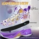 thumbnail image 2 of BINQER Zapatillas de baloncesto de caña alta for hombre con amortiguación de malla transpirable y suela antideslizante., 2 of 6