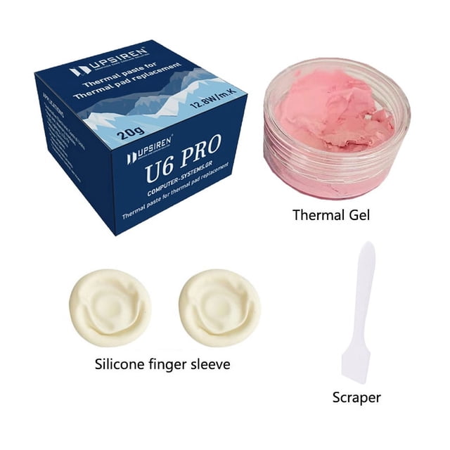 Thermal Putty U6 PRO UX PRO Ultra For VGA GPU IC Processor Rapid Cooling Thermal Pad Replacement Heat Blocking Putty U6 PRO 20g