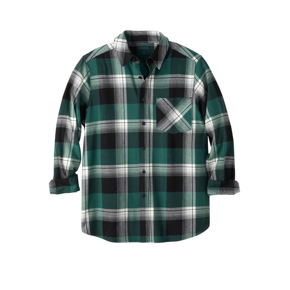 KingSize Men's Big & Tall Stretch Flannel Shirt