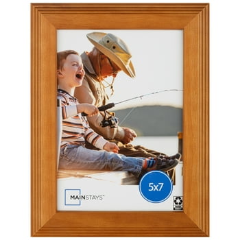 Mainstays 5" x 7" Solid Oak Wood op Picture Frame