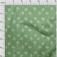 thumbnail image 3 of oneOone Viscose Chiffon Green Fabric Block Quilting Supplies Print Sewing Fabric By The Yard 42 Inch Wide, 3 of 6