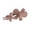 Pink, variant on Barrettes Hair for Women Elegant Bun Head Artifact Back Head for Secure Updo Styling and Hair Accessory,4.13*2.17 in,Brown