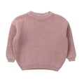 thumbnail image 2 of Ehfomius Newborn Baby Girls Boys Knit Sweater Long Sleeve Knitted Sweaters Fall Winter Warm Pullover for Toddler Clothes, 2 of 8