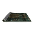 thumbnail image 2 of Ahgly Company Indoor Rectangle Persian Turquoise Blue Traditional Area Rugs, 7' x 9', 2 of 4