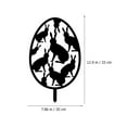 thumbnail image 2 of Easter Panneau de Jardin en Acrylique en Forme d'Œuf Décoration Extérieure Easter Piquet de Pelouse Easter, 2 of 7