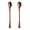 As Shown, variant on HERFIER 2pcs Wooden Spoons Home Wood Soup Spoons Eating Coffee Mixing Stirring Spoons 7.47x1.18x0.39in