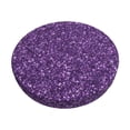 thumbnail image 1 of Disketp Purple Glitter Funda Redonda para Taburete, Funda de Cojín para Silla de Bar Suave y Elástica-12 inch, 1 of 7