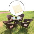 thumbnail image 4 of Asiento Cojín Silla Tumbona Muebles De Jardín Corbata Al Aire Libre En La Parte Posterior Beige Sunnimix cojín del asiento, 4 of 8
