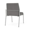 thumbnail image 4 of Pemberly Row Reception Waiting Armless Guest Chair / Silver Steel / Light Gray, 4 of 5