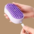 thumbnail image 6 of Water Spray Grooming Brush - 3-in-1 Self-Cleaning Comb with ABS+TPR & 360° Rotating Handle, 6 of 14