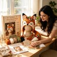 thumbnail image 6 of Luckky Fantasy Animal Earflap Hood Hat DIY Crochet Kit Complete Knitting Set for Beginner with Yarn Hooks Needles Patterns, 6 of 7