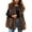Brown, variant on Vest for Women Sleeveless Wool Cardigan Jacket with Pockets Turn-Down Collar Cool Stylish Versatile for indoor and Outdoor Casual Wear Fashion Fall Outerwear Brown,XL