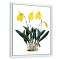 thumbnail image 3 of Designart 'Orchid Retro Flowers' Farmhouse Framed Canvas Wall Art Print, 3 of 5