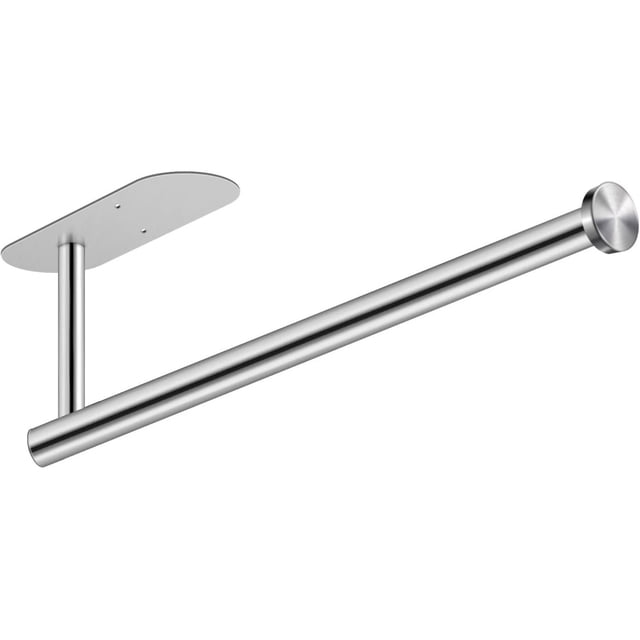 Paper Towel Rolls Holder Paper Towel Holders Wall Mount Under Cabinet Self Adhesive Drilling Stainless Steel Paper Towel Rolls Holder For Kitchen Bathroom Rustproof Rack