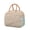 Beige-42, variant on Plaid Insulated Lunch Box - Vintage Style Thermal Lunch Bag, Waterproof & Easy to Clean (Retro Ethnic)