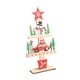 thumbnail image 5 of Adorno para árbol de Navidad, letrero decorativo de madera, chimenea rústica, pintado a mano, para fiesta Estilo D, 5 of 9