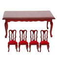 thumbnail image 2 of Silla de en miniatura Yotijar 1:12 accesorios comedor decoración bricolaje, 2 of 10