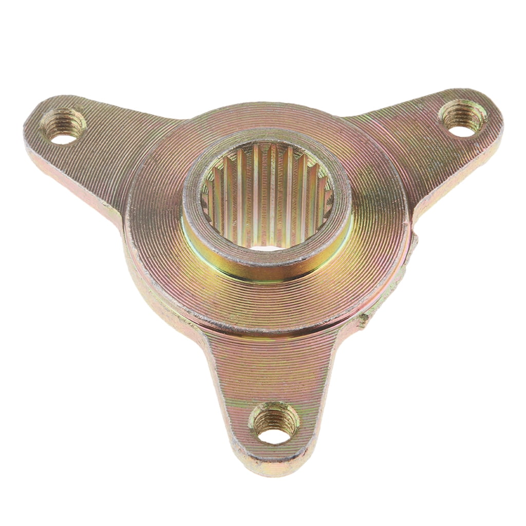 3 Lug 23 Splines Rear Wheel Axle Hub Replacemenr for ATV Go Kart Qaud Moped 7 inch Rims
