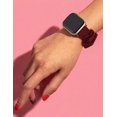 thumbnail image 5 of 3 paquetes compatibles con Apple Watch Band Scrunchies 42 mm Tela Patrón suave Tela impresa Pulsera Pulsera Mujer Iwatch Bandas elásticas Scrunchy 44 mm, 5 of 5