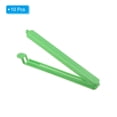 thumbnail image 3 of Sealing Clips 6.3 Inch, 10 Pack Reusable Plastic Bag Clamp Sealer for Food Storage, Green, 3 of 5