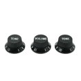 thumbnail image 4 of Perillas De Control De De Guitarra De 3 Piezas Para 6 Mm (0.24 Pulgadas) De Diámetro. Shaft Pots - Piezas De esto Para Botones De Volume Negro Hugo Perilla de tono de volumen de la guitarra, 4 of 10