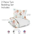thumbnail image 5 of Sweet Jojo Designs Pink and Blue Mermaids Twin Bed Comforter Bedding Set Girl, 5 of 6