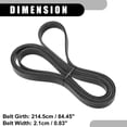 thumbnail image 4 of Cinturón serpentino V-ribbed No.38920RCAA03 para alternador de automóvil y bomba de agua para Honda Accord 2003-2013, 4 of 7