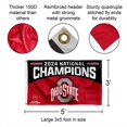 thumbnail image 2 of Bandera: Campeonato de fútbol universitario de los Ohio State Buckeyes 2024, 2 of 6