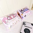 thumbnail image 2 of Sanrio-funda de almohada bonita de animé, funda de almohada con estampado de estilo japonés, Kuromi My Melody Cinnamoroll, funda de cojín para niña de tamaño único, 2 of 5