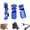 Blue, variant on Tall Stair Gauges for Framing Square, Hexagonal Stable Lock with Holder & Hook for Carpentry & Circular Saw, Anti-Wobble Design for Carpentry, Speed Square & Circular Saw Guide (Black)