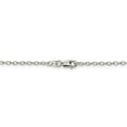 thumbnail image 3 of White Sterling Silver necklace Rolo chain 18 in 1.6 mm, 3 of 5